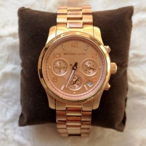 Michael Kors rose gold watch